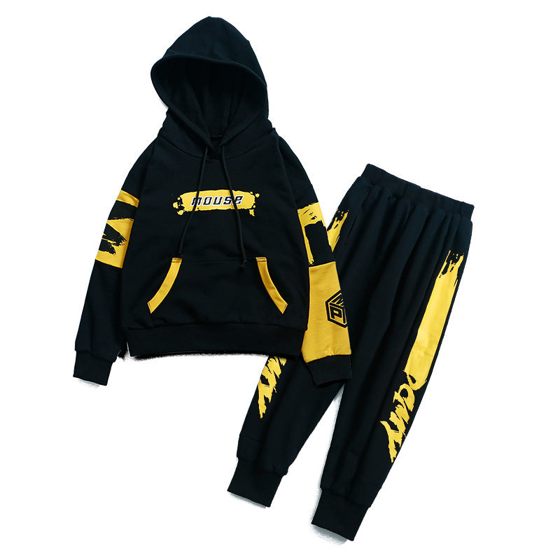 Boy's Hooded Sports Suit – Stylish & Comfortable Activewear for Kids