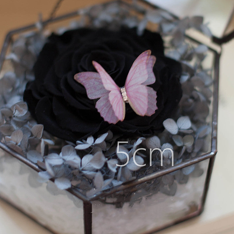 National Style Tulle Butterfly Hairpin Hem