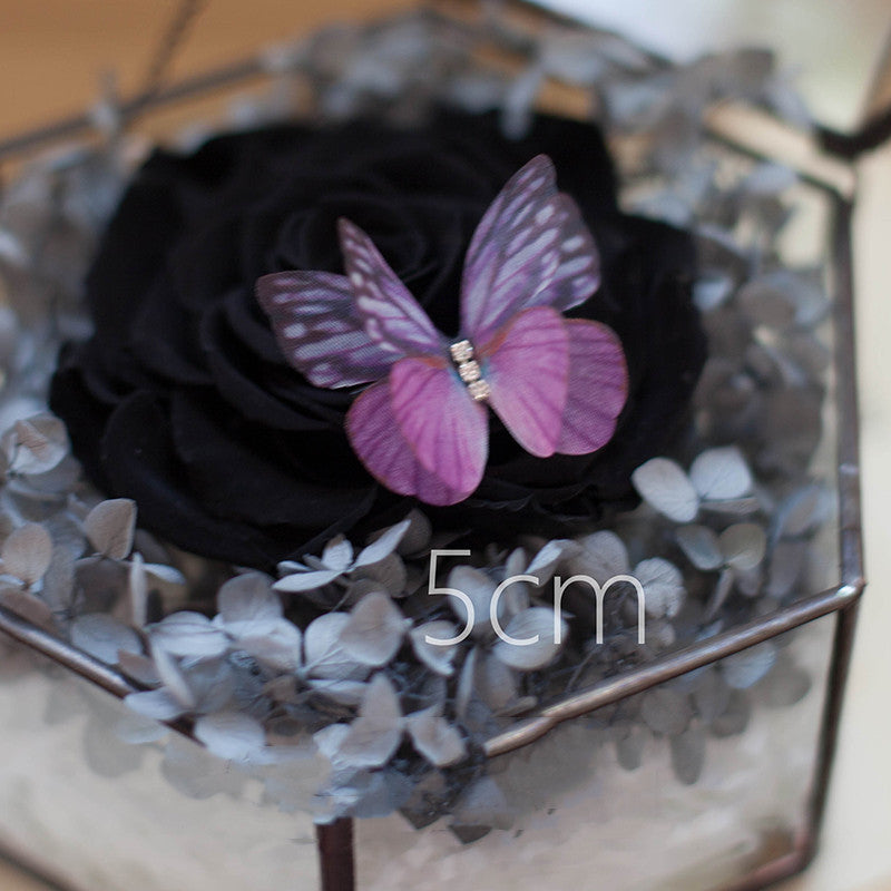 National Style Tulle Butterfly Hairpin Hem