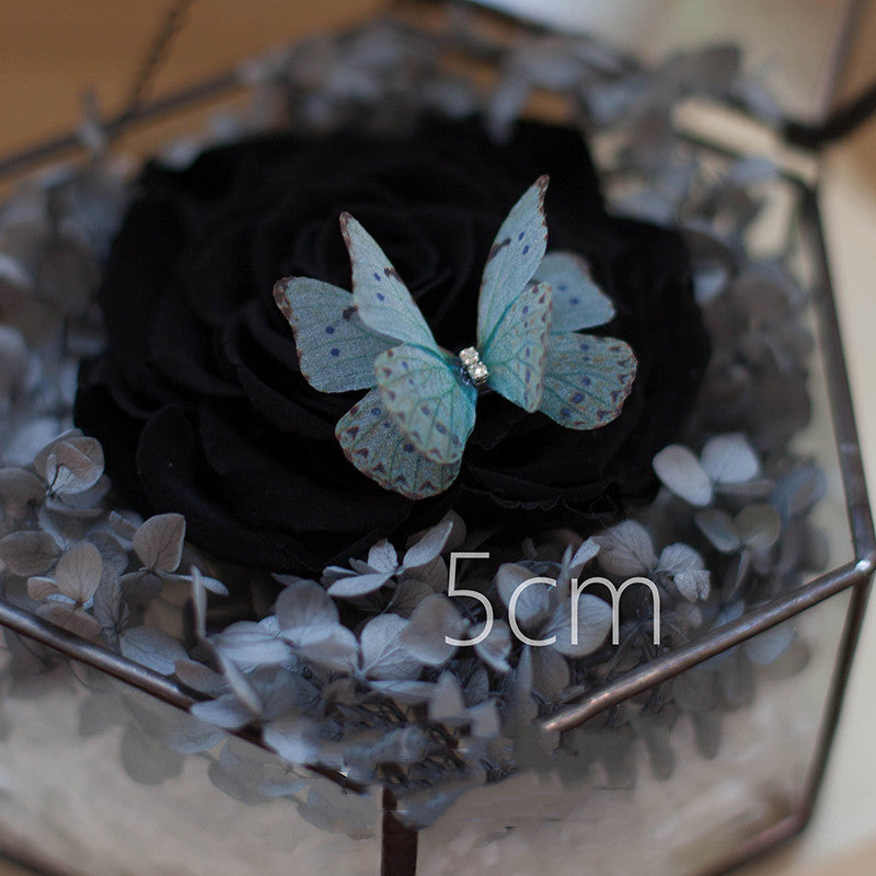 National Style Tulle Butterfly Hairpin Hem