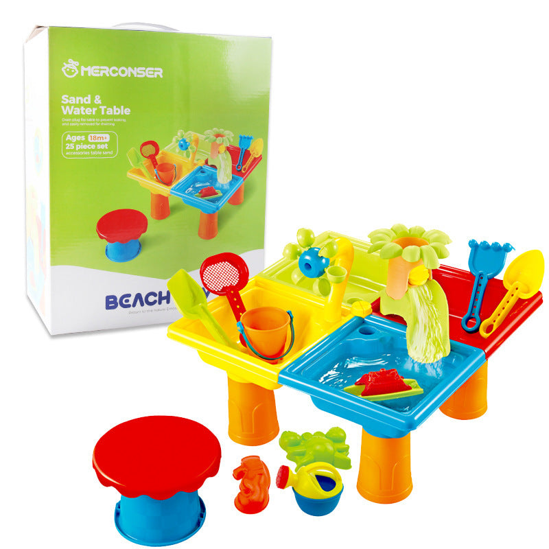 Children's Sand Table Game Table For Playing With Water And Sand Seaside Summer Beach Table Toys