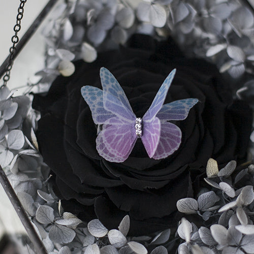 National Style Tulle Butterfly Hairpin Hem