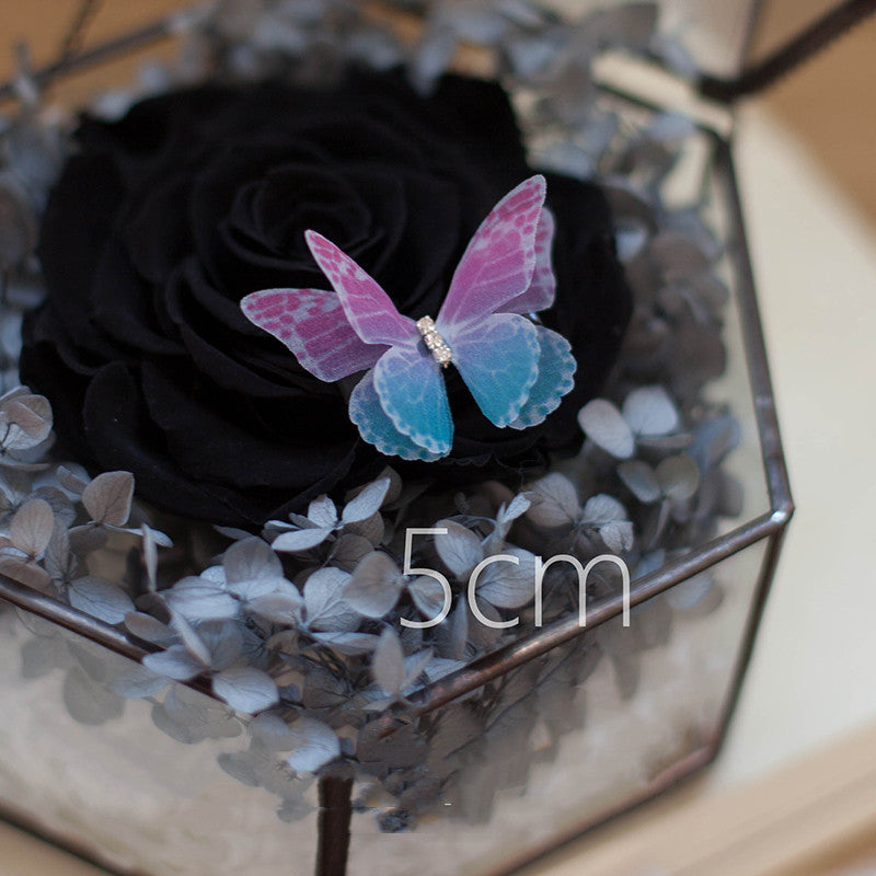 National Style Tulle Butterfly Hairpin Hem