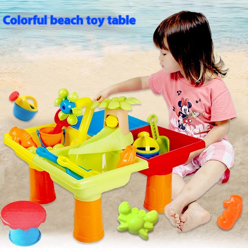 Children's Sand Table Game Table For Playing With Water And Sand Seaside Summer Beach Table Toys