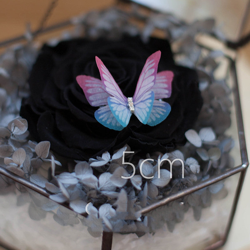 National Style Tulle Butterfly Hairpin Hem