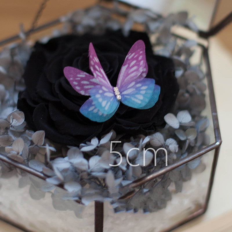 National Style Tulle Butterfly Hairpin Hem