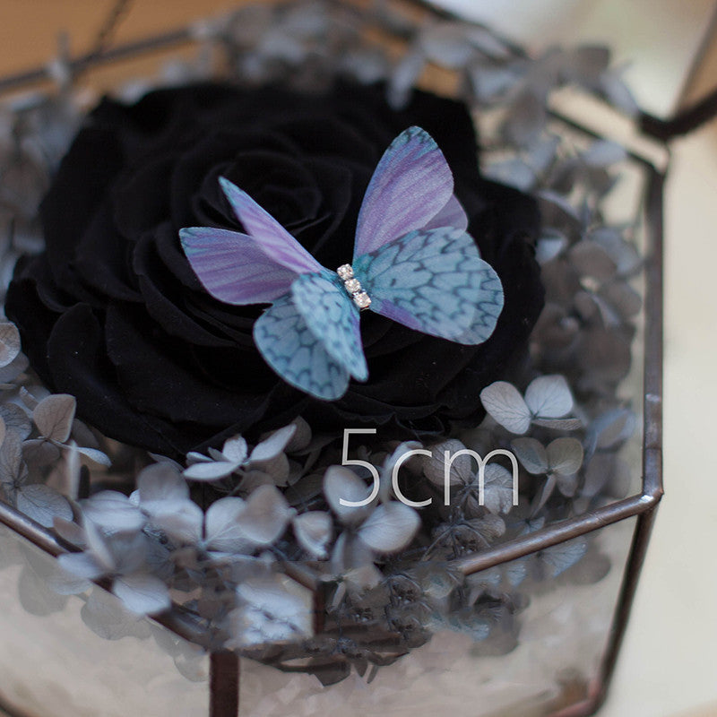 National Style Tulle Butterfly Hairpin Hem