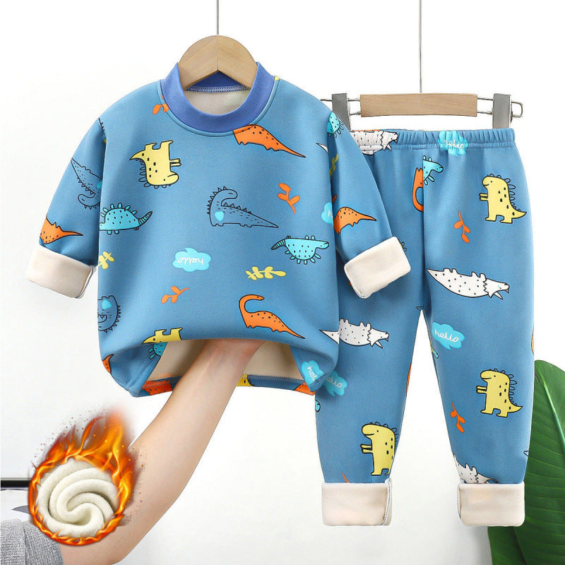 Fashion Personalized Children's Thermal Underwear Suit