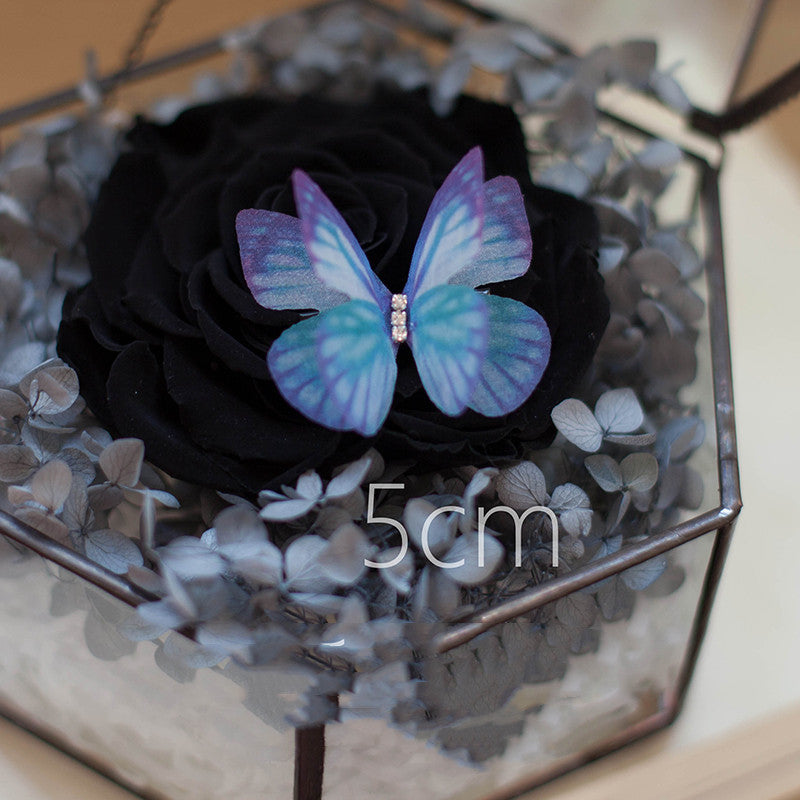 National Style Tulle Butterfly Hairpin Hem