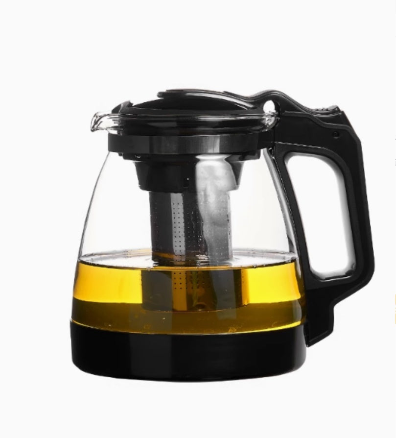 High Temperature Resistant Thickened Glass Scented Teapot