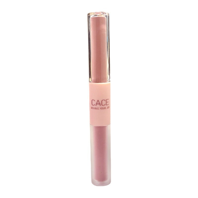 Simple Moisturizing Long-lasting Double-headed Lip Lacquer