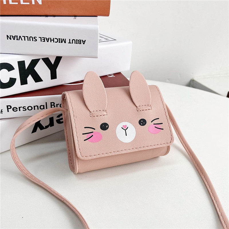 Children's Cute Rabbit Shoulder Messenger Bag