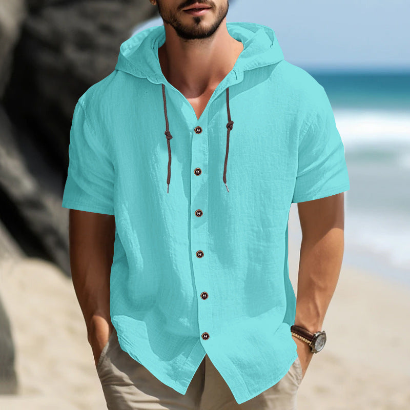 Men's Sports Casual And Comfortable Short-sleeved Shirt